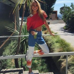 Carmar Flame Denim Jeans